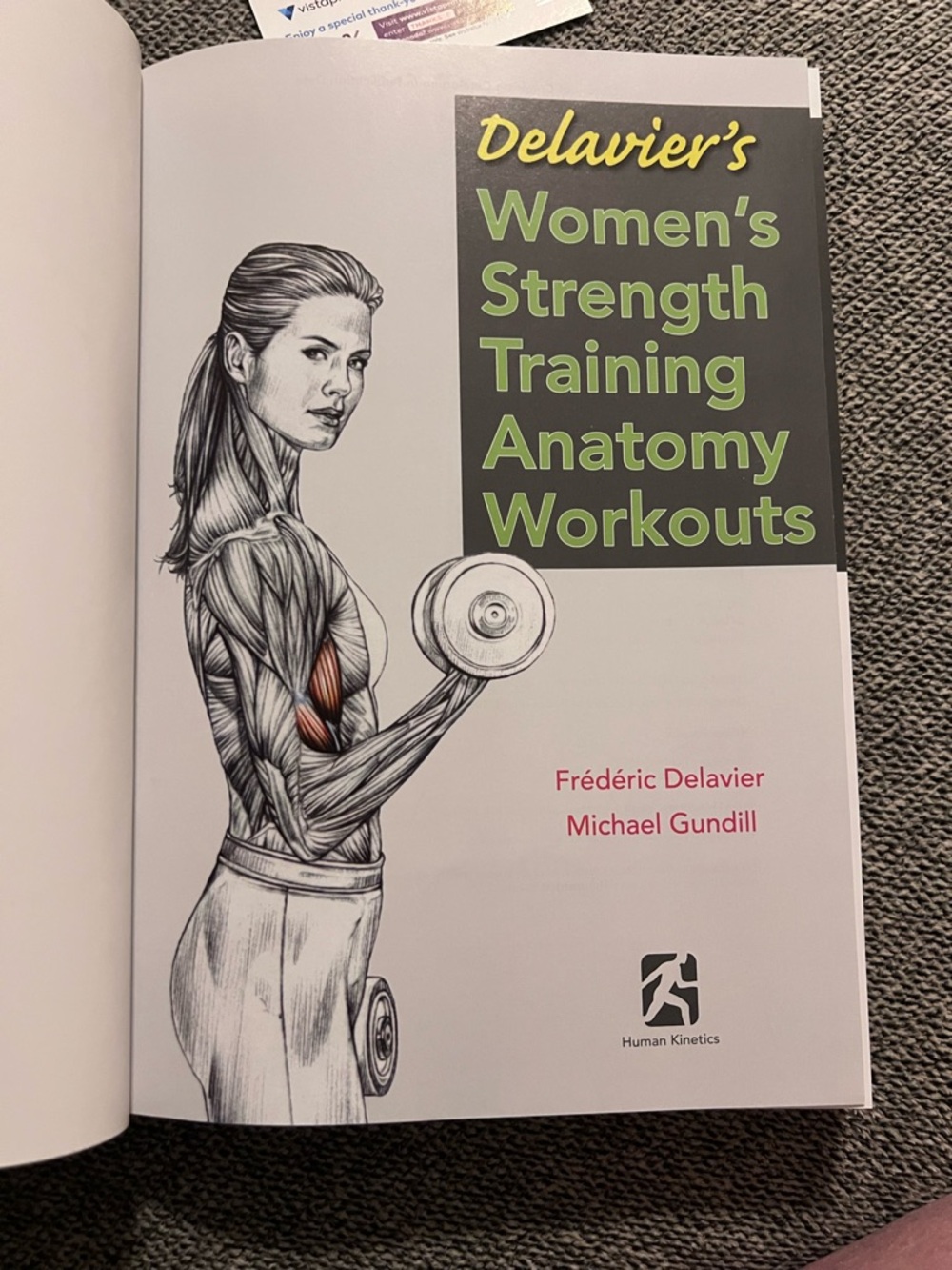 Delavier's Women's Strength Training Anatomy Workouts - Paperback. Like new. - Picture 7 of 7